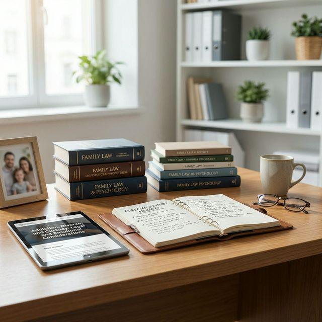 Addiction, Divorce, and Custody: Legal and Emotional Considerations