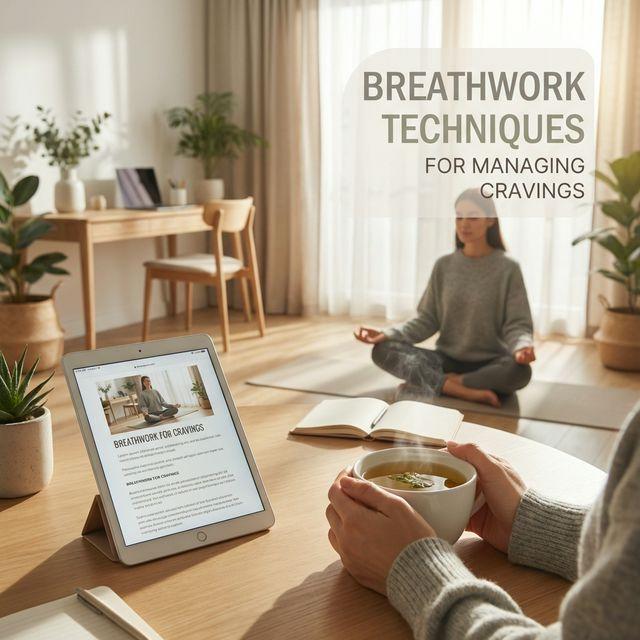 Breathwork Techniques for Managing Cravings