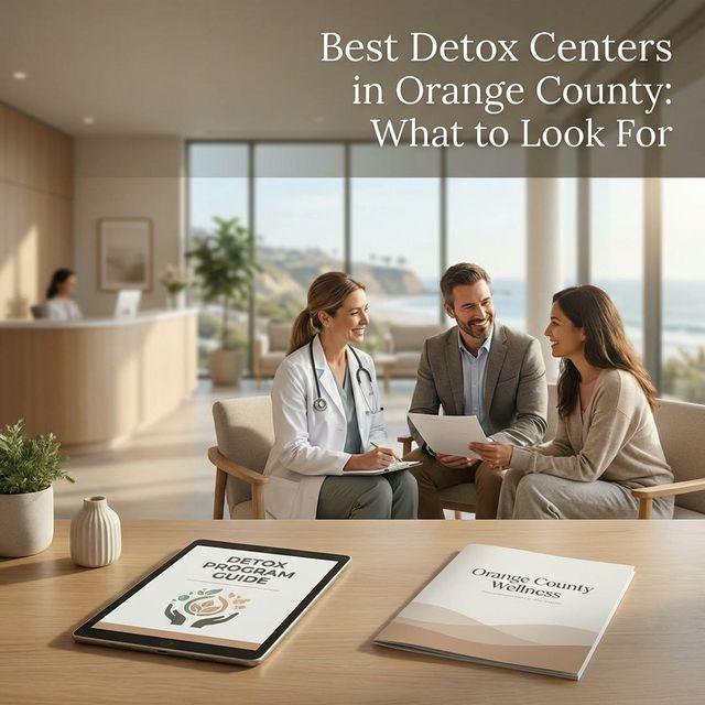 Best Detox Centers in Orange County: What to Look For
