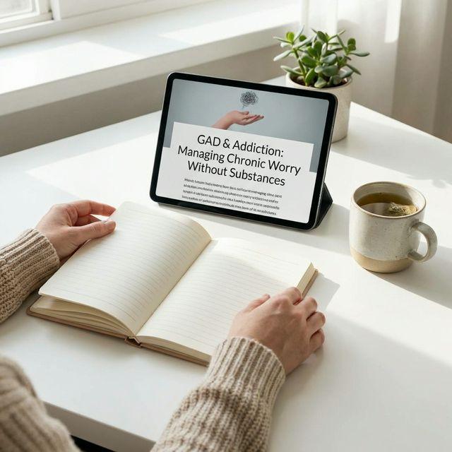 GAD and Addiction: Managing Chronic Worry Without Substances