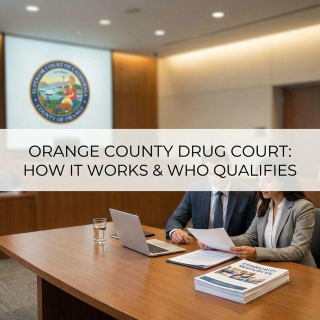 Orange County Drug Court: How It Works and Who Qualifies