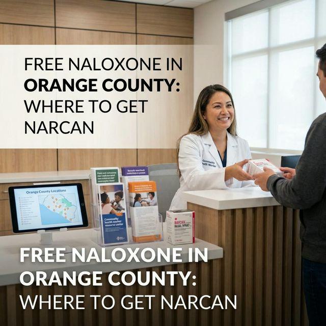 Free Naloxone in Orange County: Where to Get Narcan