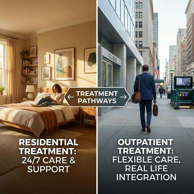 Residential vs. Outpatient Treatment: Which Is Right for You?