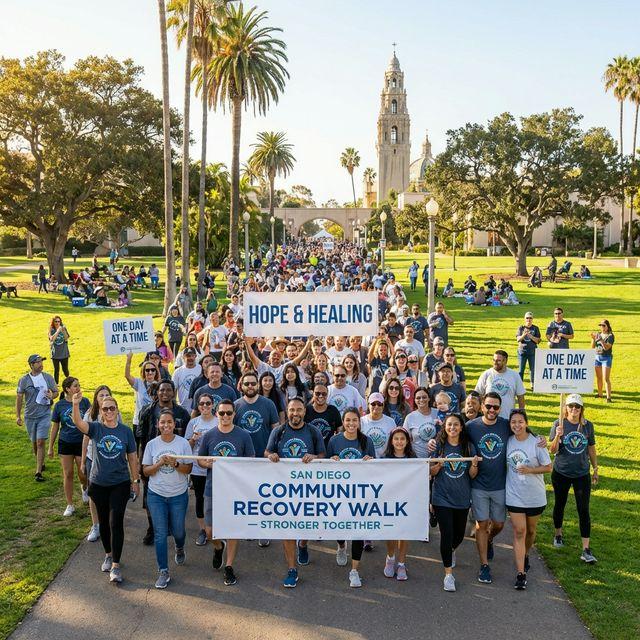 Recovery Events and Walks in San Diego