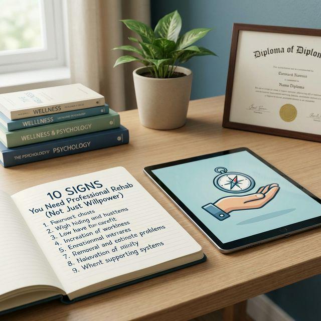 10 Signs You Need Professional Rehab (Not Just Willpower)