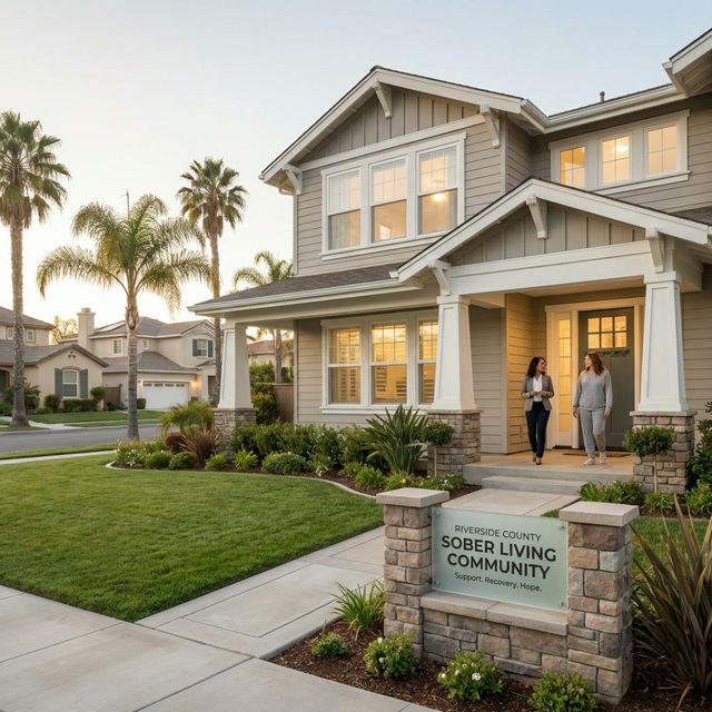 Sober Living Homes in Riverside County