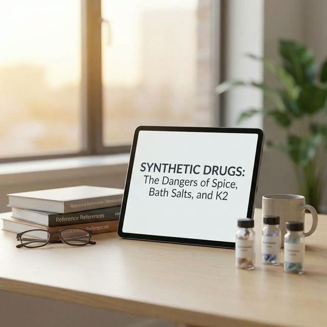 Synthetic Drugs: The Dangers of Spice, Bath Salts, and K2