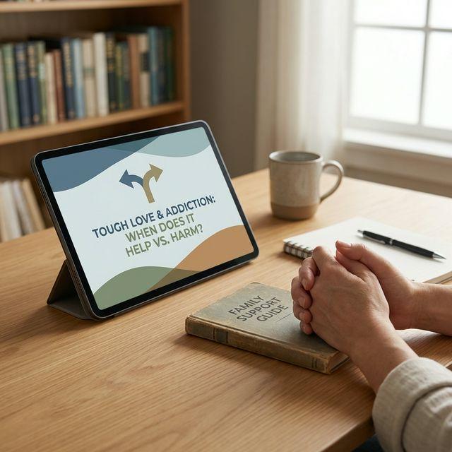 Tough Love and Addiction: When Does It Help vs. Harm?