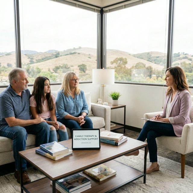 Family Therapy for Addiction Recovery Near Moorpark, CA