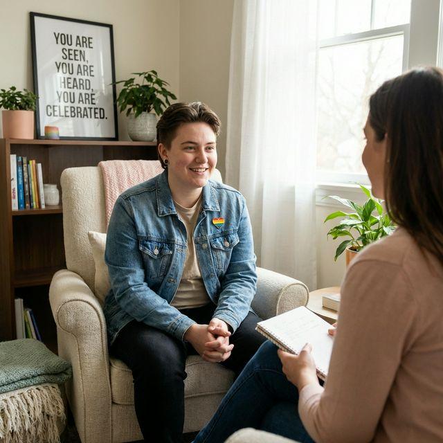 LGBTQ+ Addiction Treatment Session