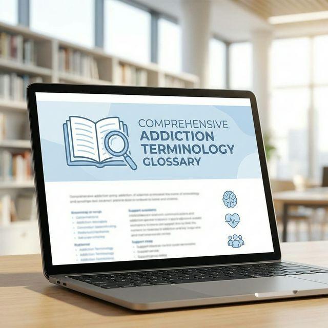 Comprehensive Addiction Terminology Glossary