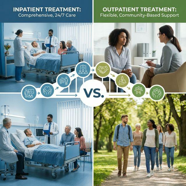 Inpatient vs. Outpatient Treatment