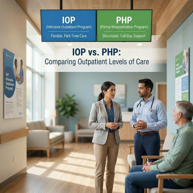 IOP vs. PHP: Comparing Outpatient Levels of Care