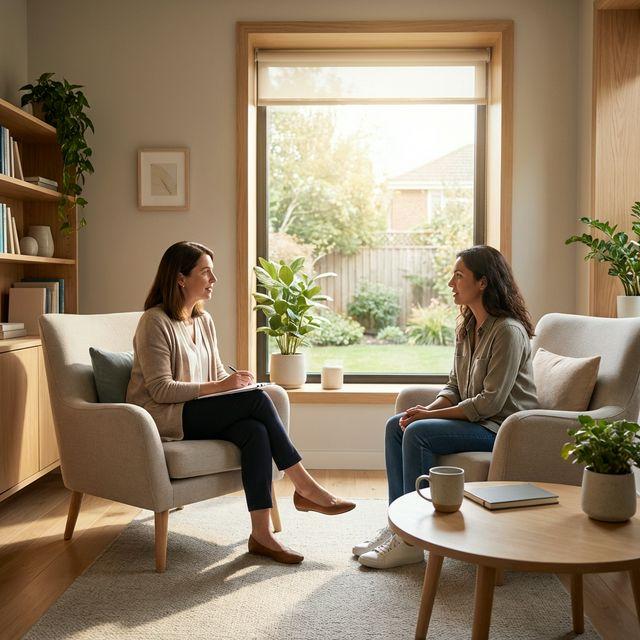 Cognitive Behavioral Therapy (CBT) Session