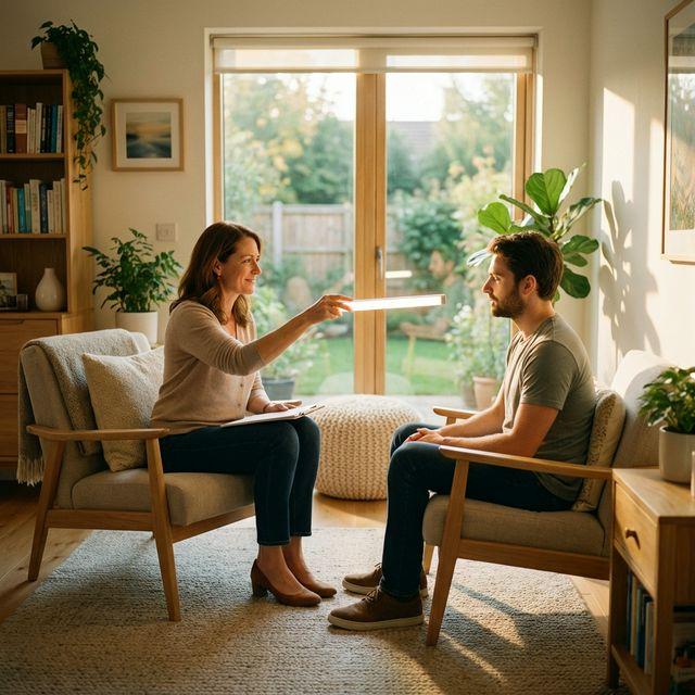 Eye Movement Desensitization and Reprocessing (EMDR) Session