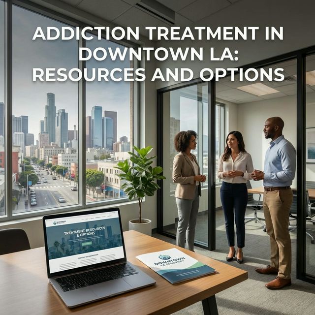 Addiction Treatment in Downtown LA: Resources and Options