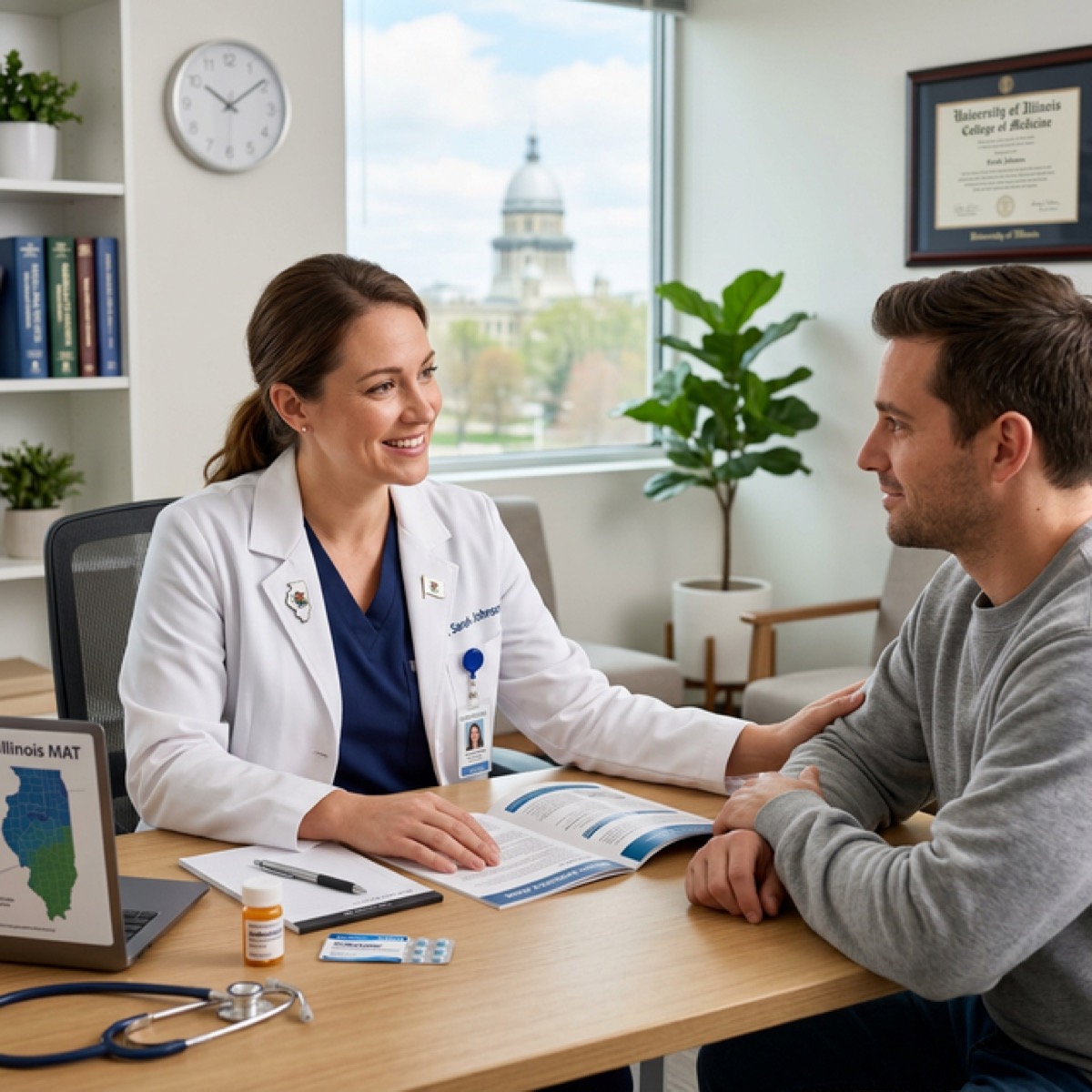 Illinois MAT Providers and Medication-Assisted Treatment for Opioid Addiction