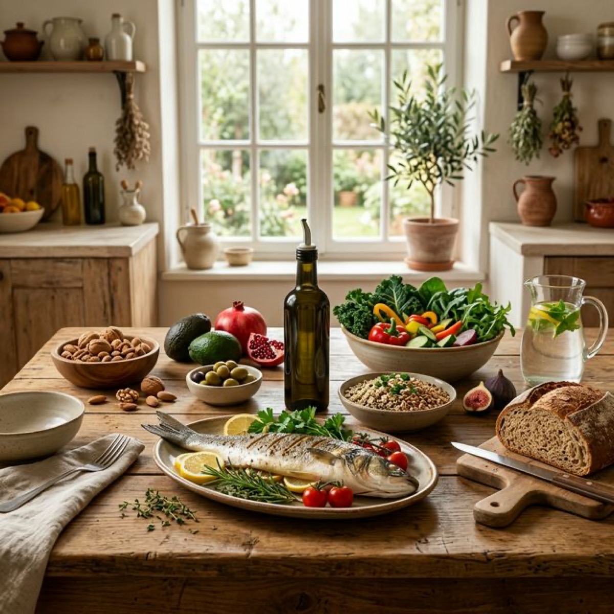 Mediterranean Diet for Brain Recovery: Nutritional Framework for Lasting Sobriety